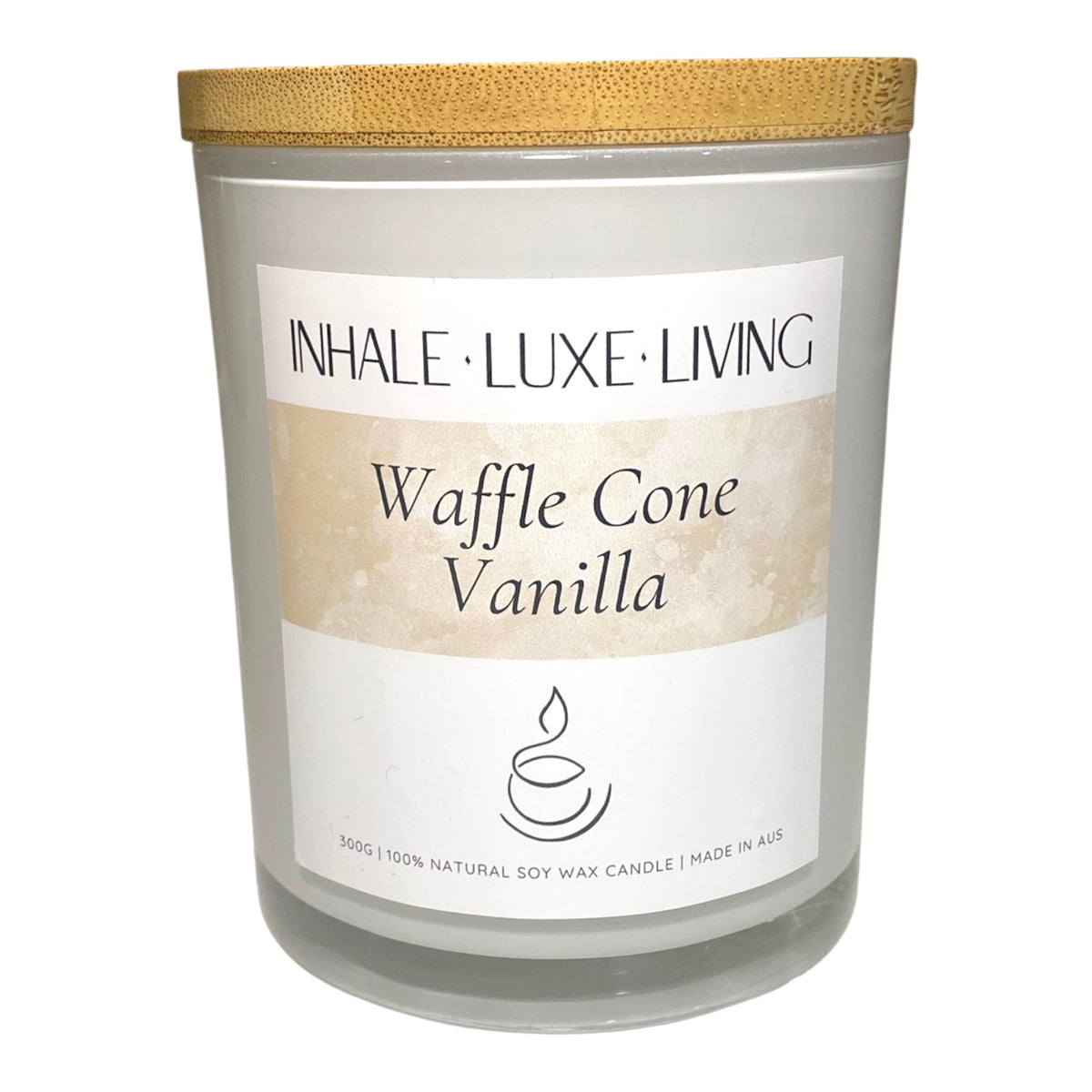Waffle Cone Vanilla Soy Candle