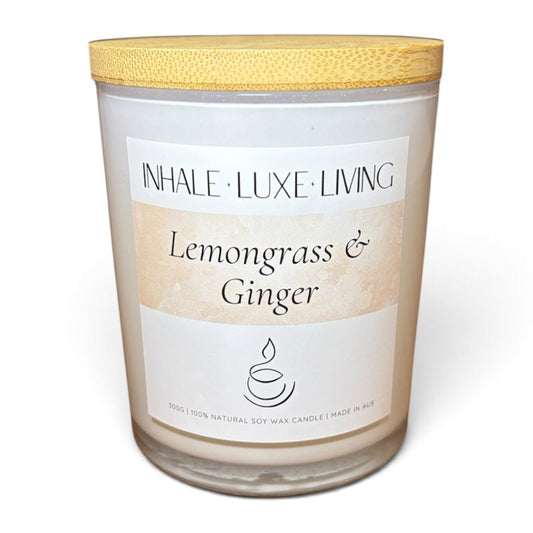 Lemongrass & Ginger Soy Candle
