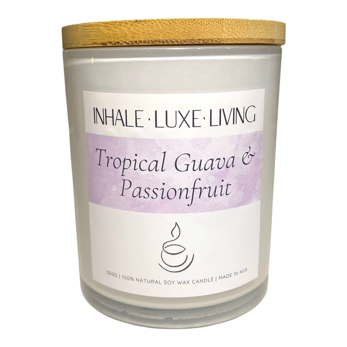 Tropical Guava & Passionfruit Soy Candle